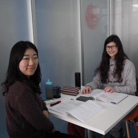Anthea learning Chinese at LTL