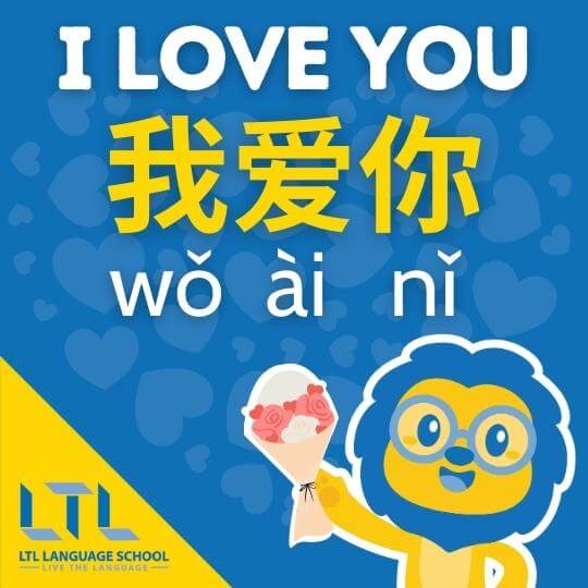 Chinese Valentine's Day - I love you in Chinese