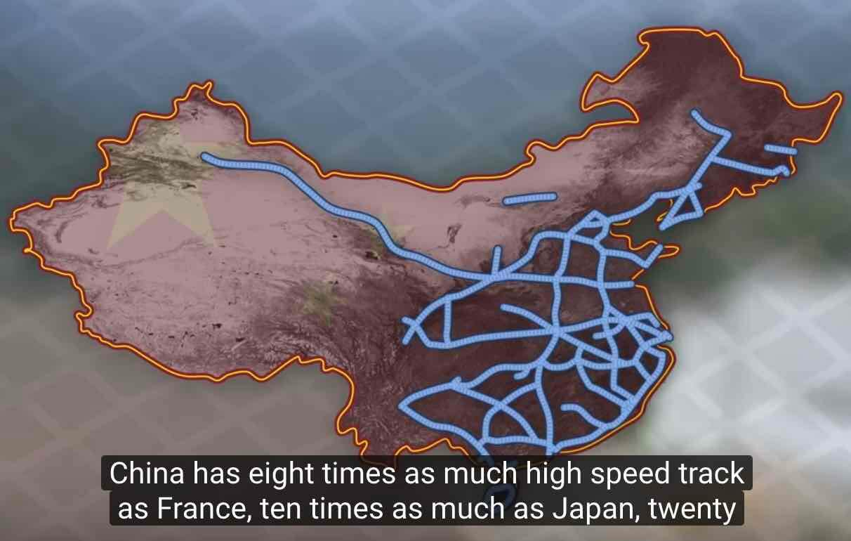 China High Speed Rail in 2018