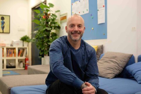 Martin on his business trip to China