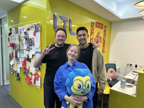 LTL Shanghai || Influencer Jamie Zhu with Mojca and Max