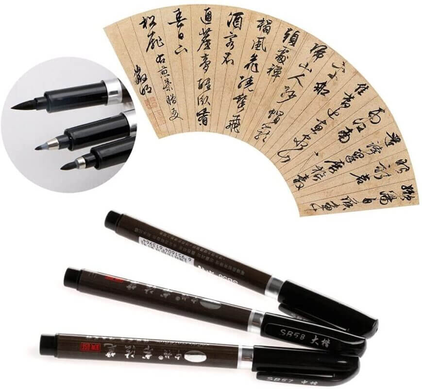 1pcs Portable Lightweight Transparent Rotating Telescopic Brush Brush Pen  Holder Calligraphy Painting Supplies Spiral Storage Container, Shop The  Latest Trends