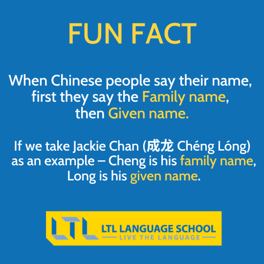 Chinese Names || Fun Facts