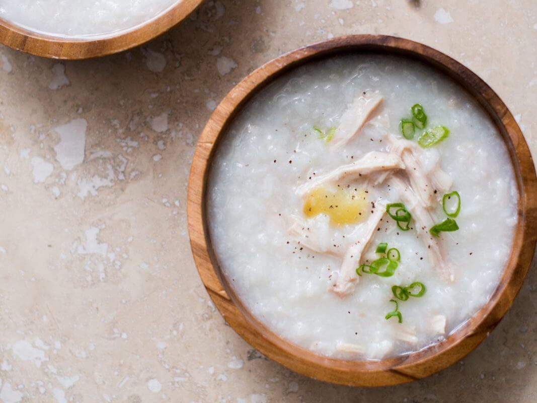 Det er et tabu å servere congee til frokost på kinesisk nyttår