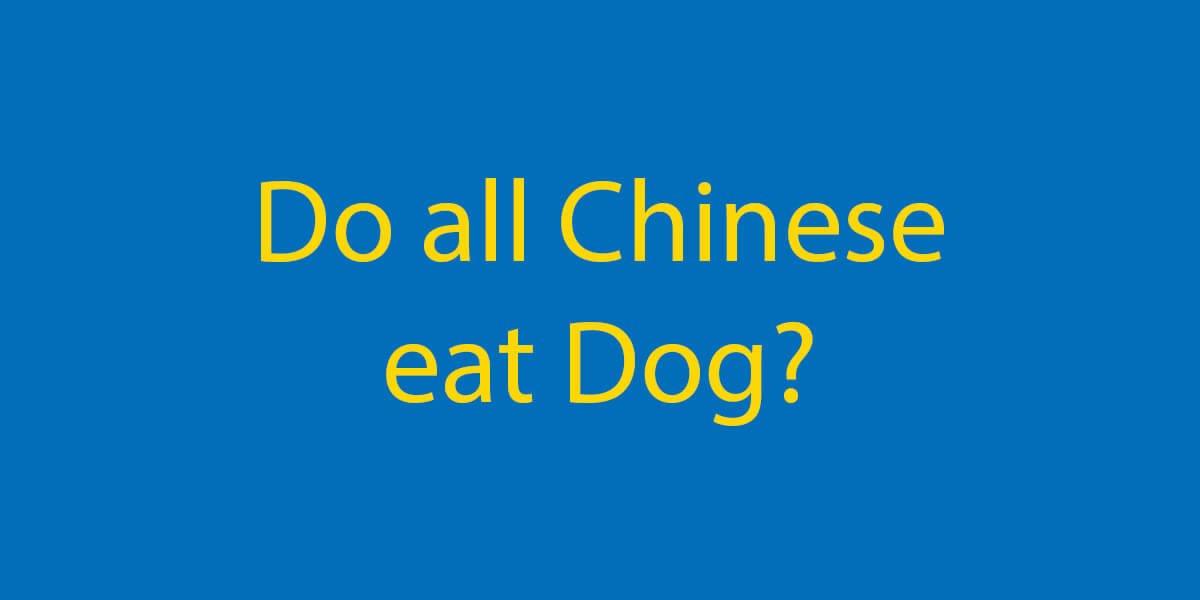 Do Chinese Eat Dog The Truth About Eating Dog And The Yulin Festival