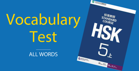 HSK 5 (Long) Vocabulary Test Thumbnail