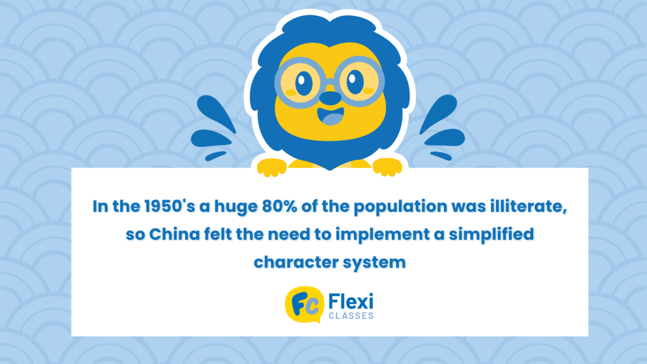 Simplified Chinese Origin