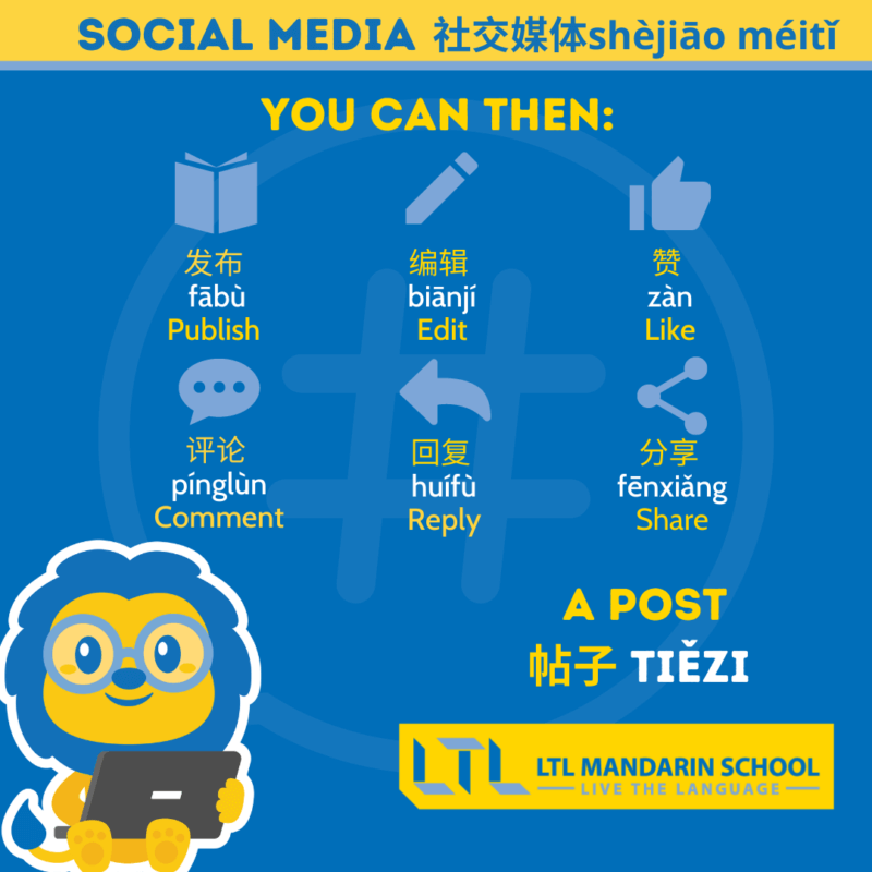 social media in Chinese