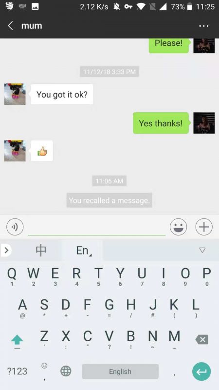 WhatsApp vs WeChat - The brilliant (yet awkward) recall feature