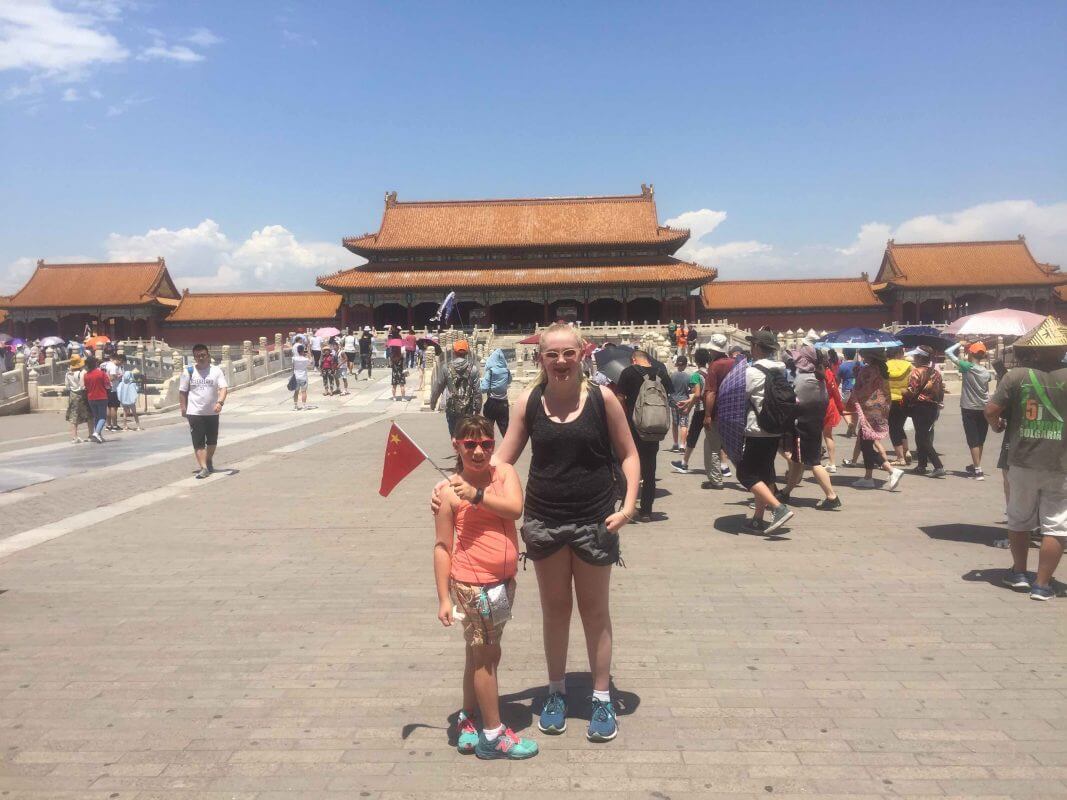 Visiting the Forbidden City in Beijing
