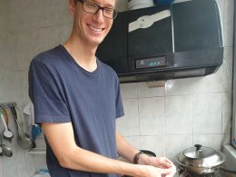 Making Dumplings (饺子) at the Homestay household