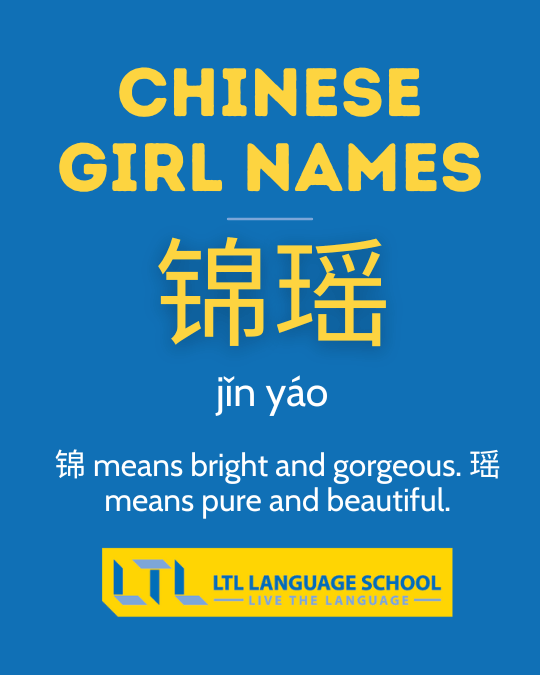 Girls Names in Chinese