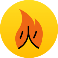 Chineasy cards, Chinese character for fire