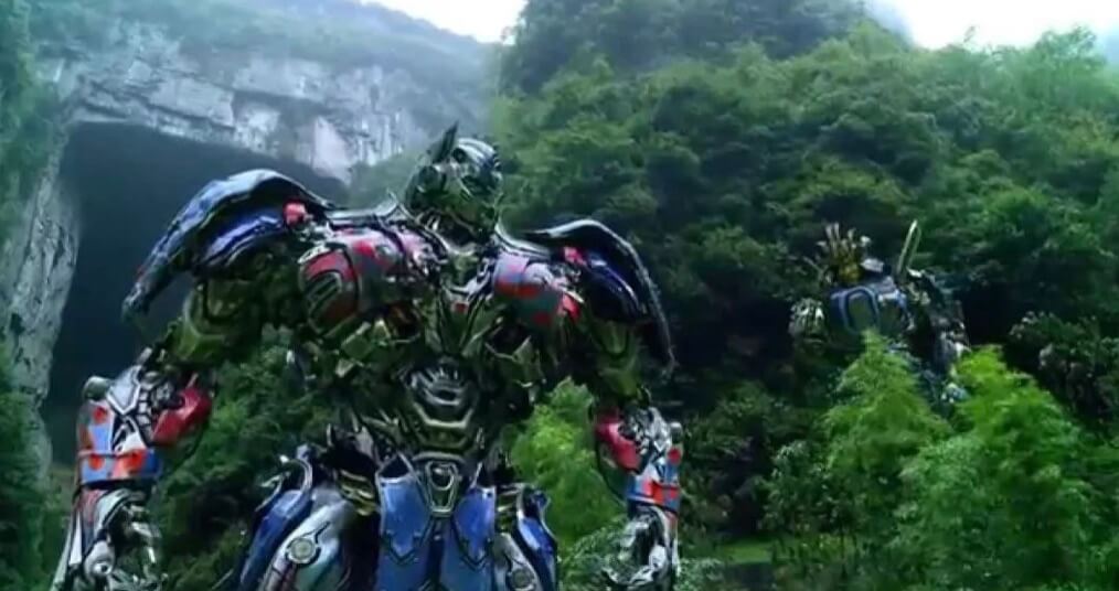 Wulong Karst Landscape in “Transformer 4: Age of Extinction”