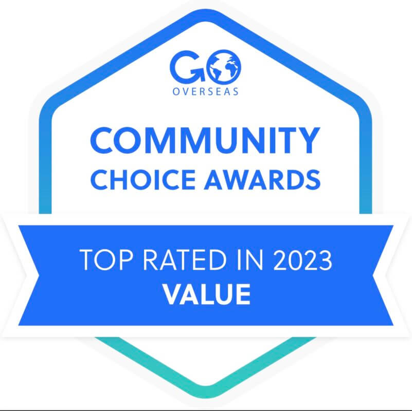 GoOverseas Award || Value 1st Place