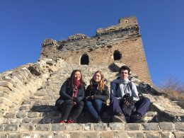 The Great Wall of China - Jocelyn, Katrin and Nicolas