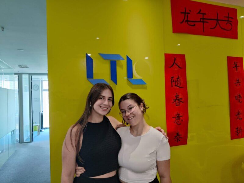 LTL Beijing || Students Marta and Lavinia from Italy