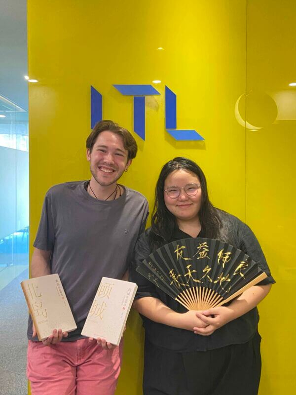 LTL Beijing | Student Austin with teacher