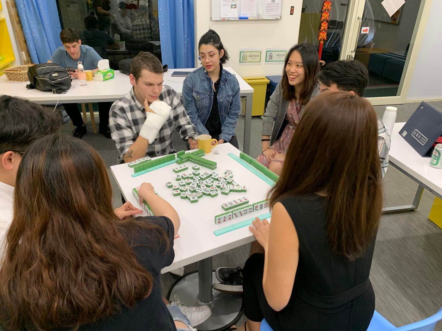 Learning to play Mahjong