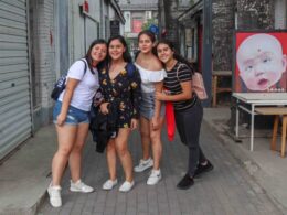 Mexican Students exploring China