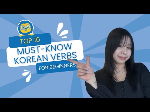 Top 10 Must-Know Korean Verbs for Beginners // Learn Korean Fast with LTL Korea