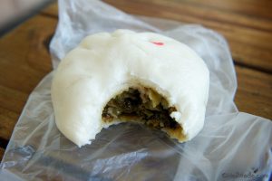 Meat filled baozi - 3 RMB