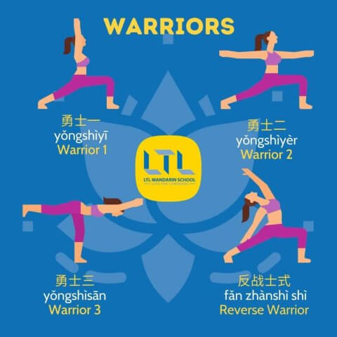 Yoga-in-Chinese