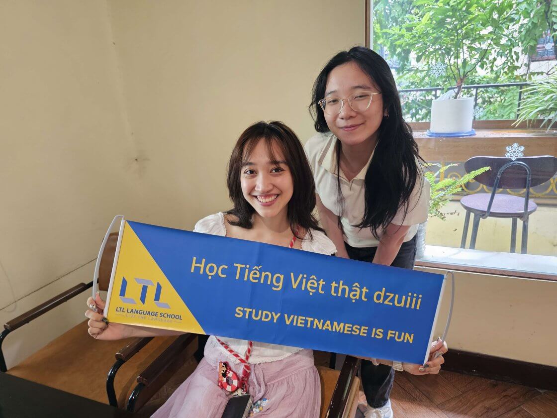 LTL Hanoi || Sabrina and Teacher Linh