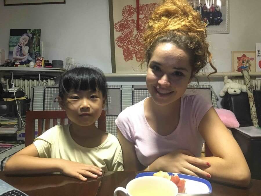 Tereza and her Homestay Sister