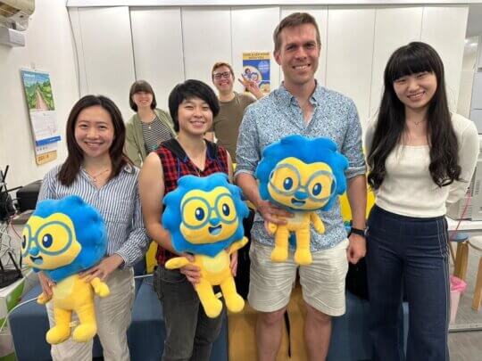 LTL Taipei || Studente Erik con Riona e Ailin