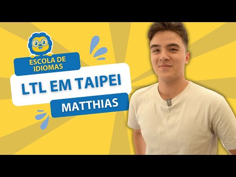 Aprenda Chinês em Taipei || Matthias Avalia a Escola de Idiomas LTL em Taipei