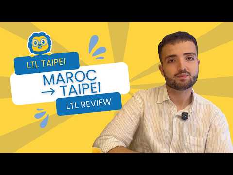 Un étudiant marocain apprend le mandarin à Taipei // Avis sur LTL Taipei
