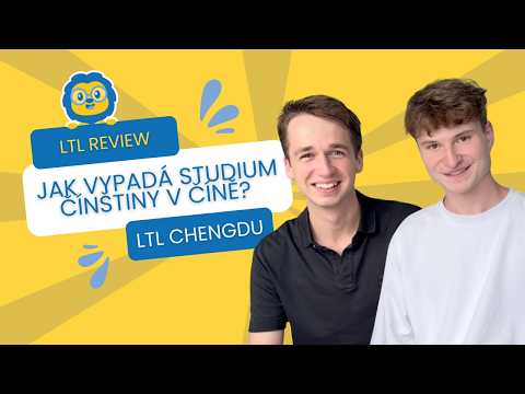 Studium čínštiny v Chengdu 🇨🇳 // Recenze dvou Patriků (LTL) !DOPORUČENO!!